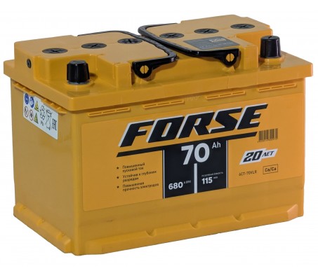 FORSE 70Ah R+  